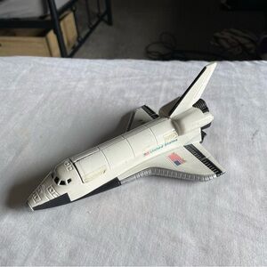 Space Shuttle Toy with Black and White Design